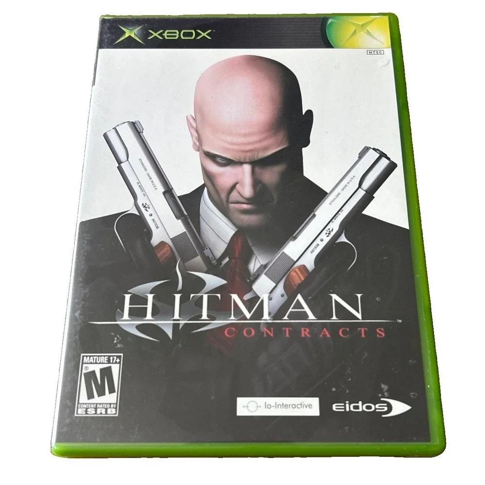 Hitman Contracts Xbox Video Game Complete With Manual CIB